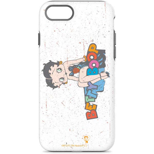 Betty Boop Splatter iPhone Cases