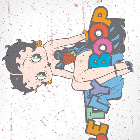 Betty Boop Splatter iPhone XS Skin