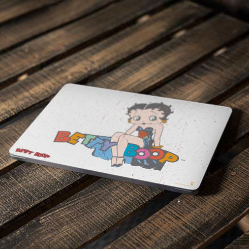Betty Boop Splatter Apple MacBook Air Skin