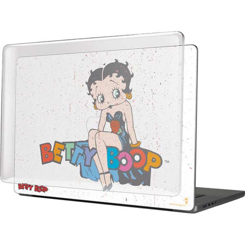 Betty Boop Splatter MacBook Cases