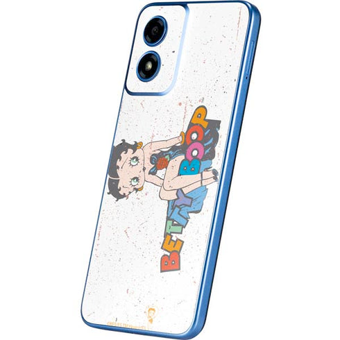 Betty Boop Splatter Moto G Play 4G (2024) Skin