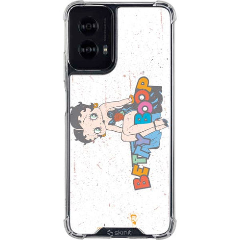 Betty Boop Splatter Moto G Power 5G (2024) Clear Case