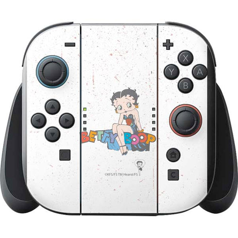 Betty Boop Splatter Nintendo Switch 2 (2025) with Joy-Con Skin