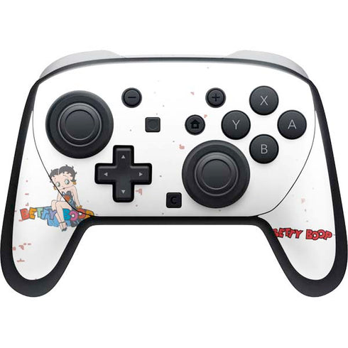 Betty Boop Splatter Nintendo Switch 2 (2025) Pro Controller Skin