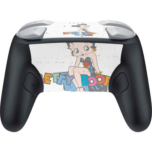 Betty Boop Splatter Nintendo Switch 2 (2025) Pro Controller Skin