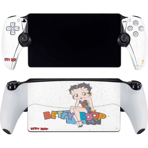 Betty Boop Splatter PlayStation Portal Remote Player Skin
