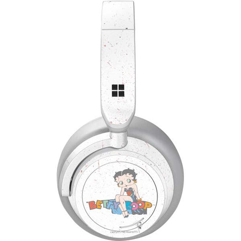 Betty Boop Splatter Surface Headphones Skin