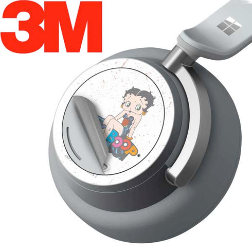 Betty Boop Splatter Surface Headphones Skin