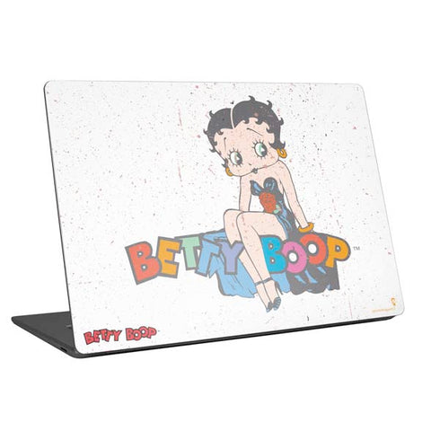 Betty Boop Splatter Laptop Skins