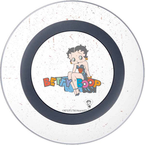 Betty Boop Splatter Wireless Charger Skin