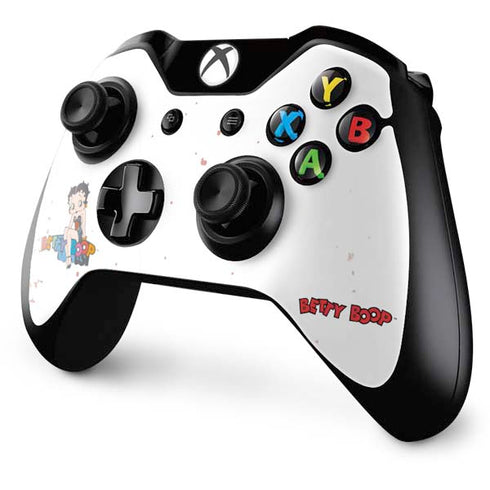 Betty Boop Splatter Xbox One Controller Skin