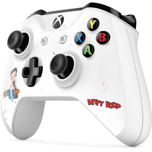 Betty Boop Splatter Xbox One S All-Digital Edition Bundle Skin