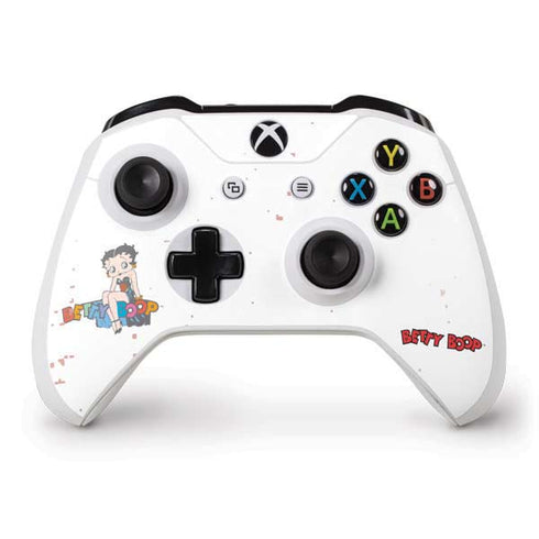 Betty Boop Splatter Xbox One S Controller Skin