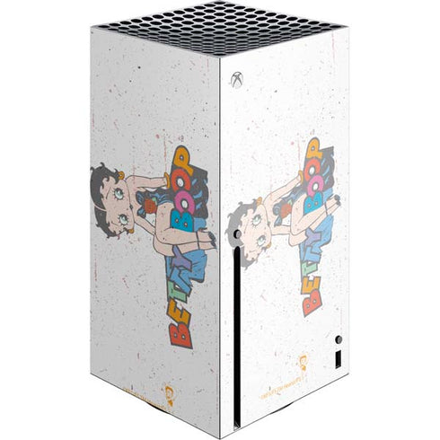 Betty Boop Splatter Xbox Series X Skins