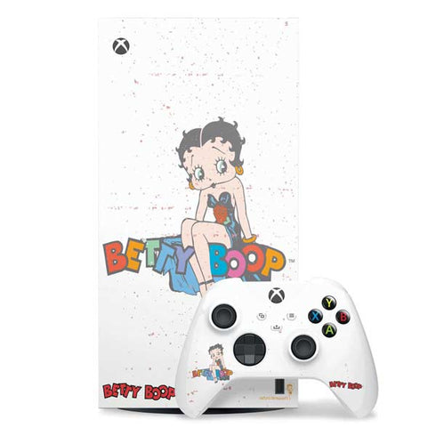Betty Boop Splatter Xbox Series X Skins