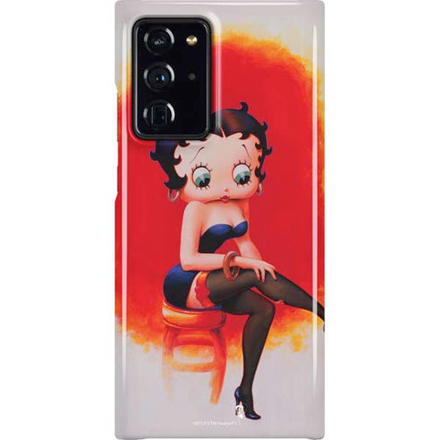 Betty Boop Stockings Galaxy Cases
