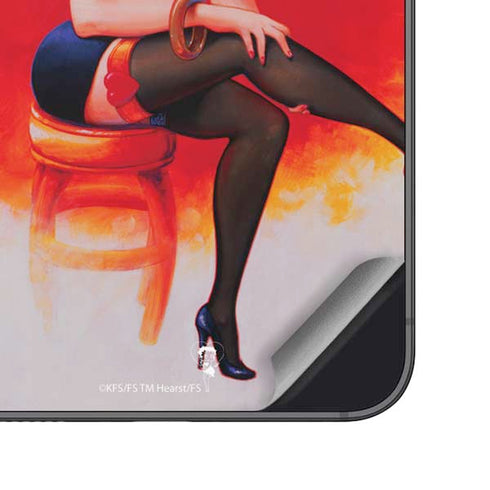 Betty Boop Stockings Galaxy S25 Plus Skin