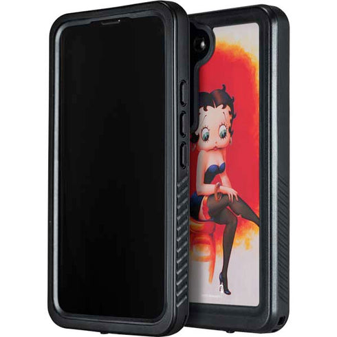 Betty Boop Stockings Galaxy S24 Plus Waterproof Case