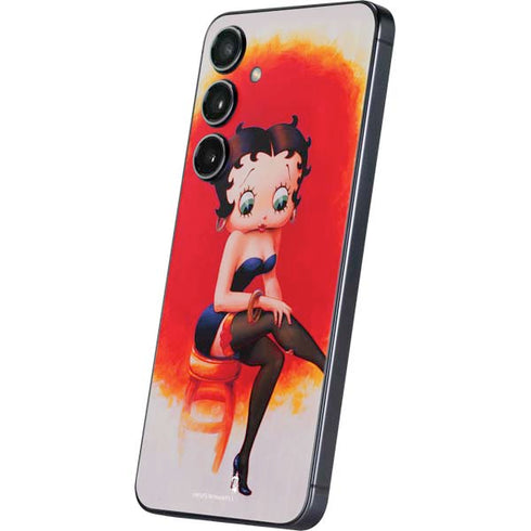 Betty Boop Stockings Galaxy S25 Skin