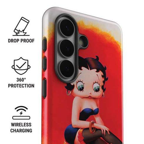 Betty Boop Stockings Galaxy S26 Impact Case