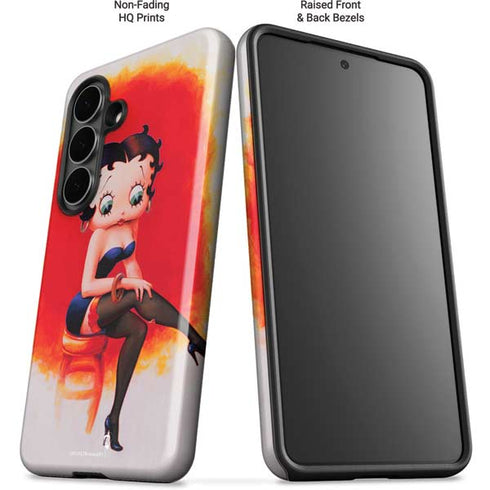 Betty Boop Stockings Galaxy S26 Plus Impact Case