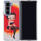 Betty Boop Stockings Galaxy Z Fold5 5G Clear Case