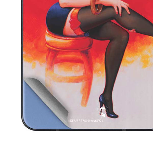 Betty Boop Stockings Galaxy Z Fold5 5G Skin