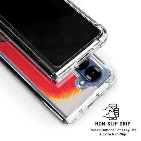 Betty Boop Stockings Galaxy Z Fold6 Clear Case