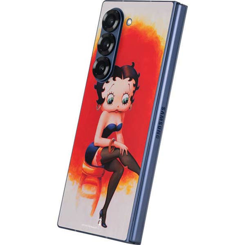 Betty Boop Stockings Galaxy Z Fold6 Skin