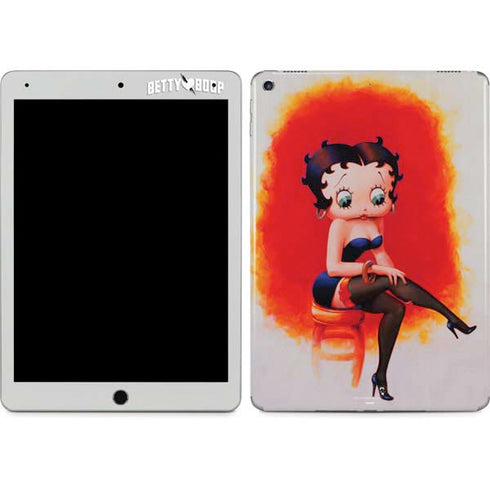 Betty Boop Stockings iPad Skins