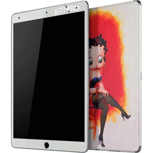 Betty Boop Stockings iPad Skins