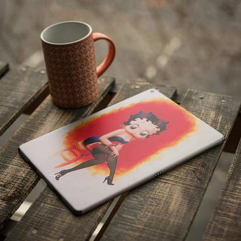 Betty Boop Stockings iPad Skins