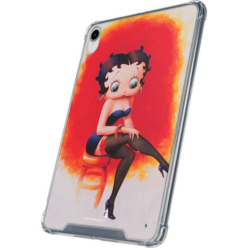 Betty Boop Stockings iPad 11th Gen (2025) Clear Case