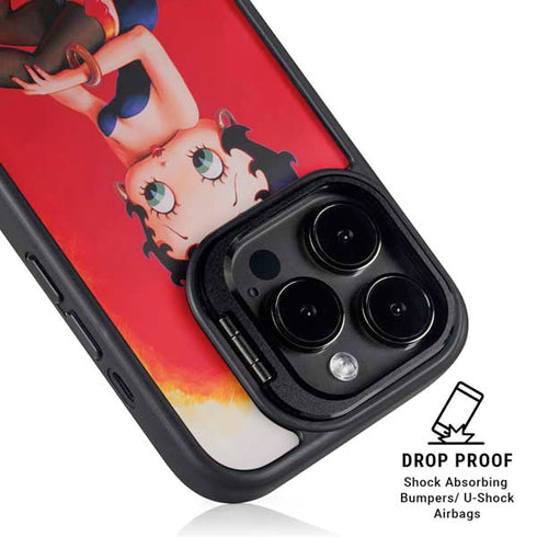 Betty Boop Stockings iPhone 13 Pro Kickstand Case