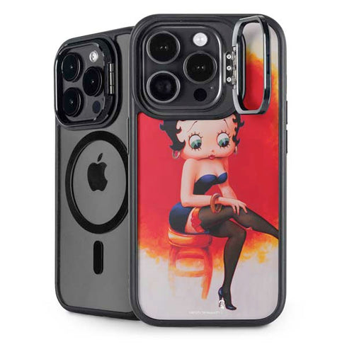 Betty Boop Stockings iPhone 13 Pro Max Kickstand Case
