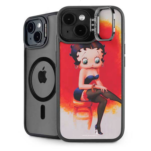 Betty Boop Stockings iPhone 14 Plus Kickstand Case