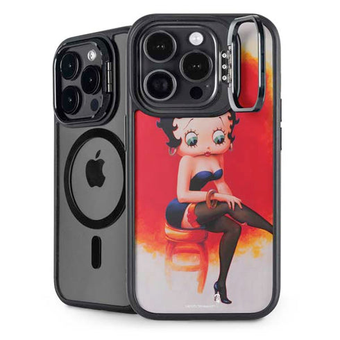 Betty Boop Stockings iPhone 15 Pro Kickstand Case