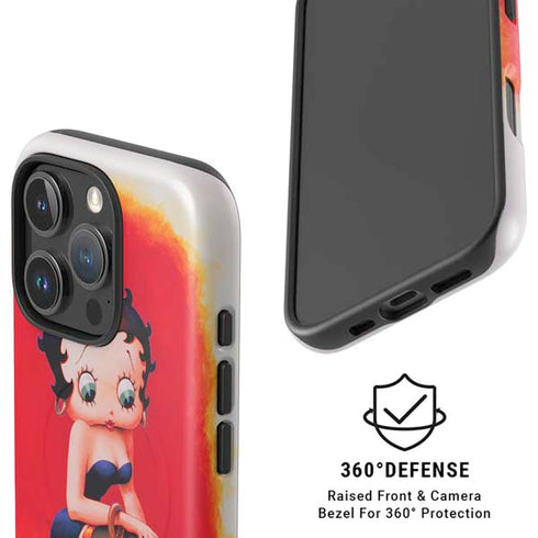 Betty Boop Stockings iPhone 16 Pro Magsafe Impact Case