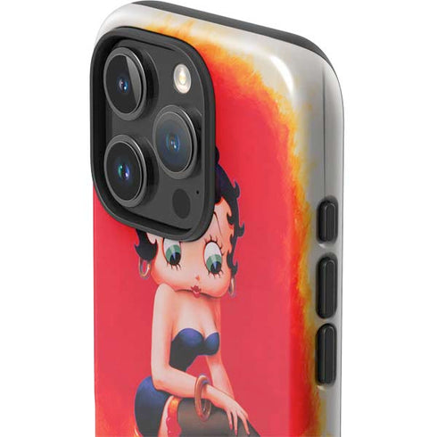 Betty Boop Stockings iPhone 16 Pro Max Impact Case