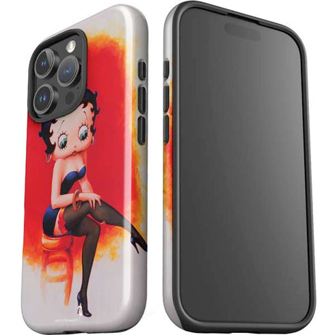 Betty Boop Stockings iPhone 16 Pro Max Impact Case