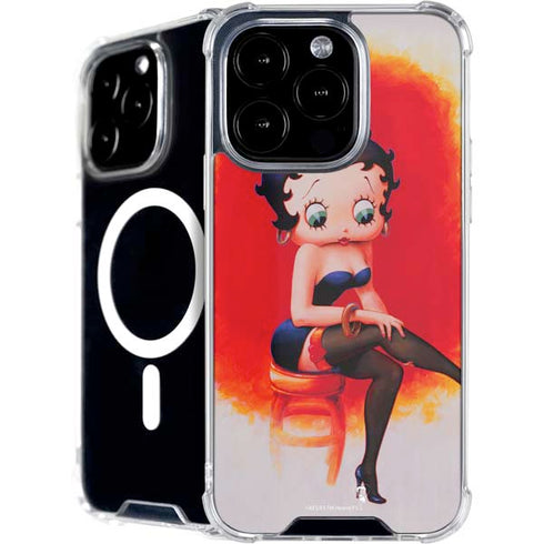 Betty Boop Stockings iPhone 16 Pro Max MagSafe Case