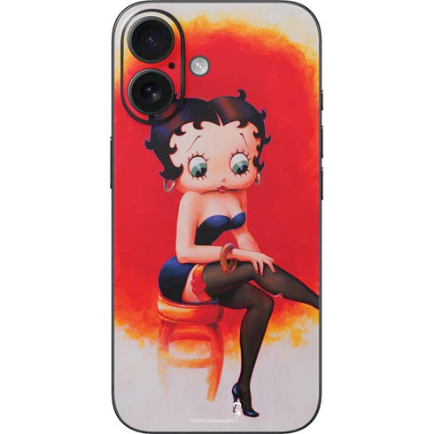 Betty Boop Stockings iPhone 16 Skin