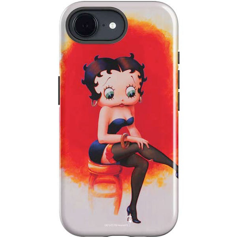 Betty Boop Stockings iPhone 16e Impact Case