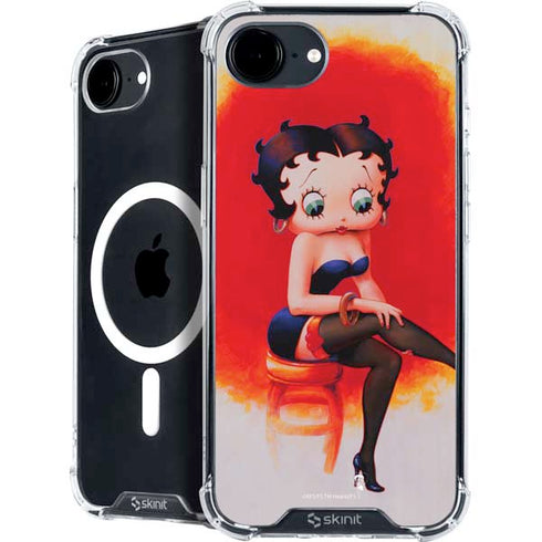 Betty Boop Stockings iPhone 16e MagSafe Case