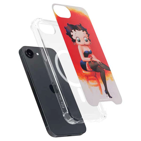 Betty Boop Stockings iPhone 16e MagSafe Case