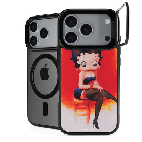 Betty Boop Stockings iPhone 18 Pro Kickstand Case