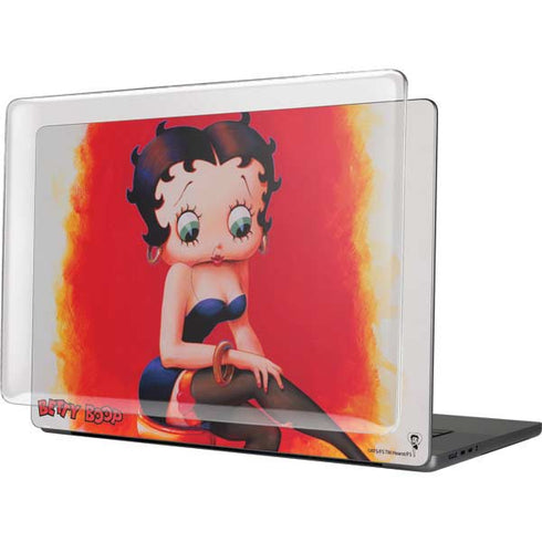 Betty Boop Stockings MacBook Cases