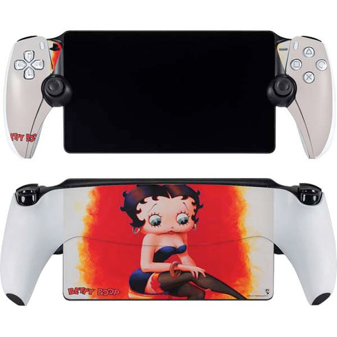 Betty Boop Stockings PlayStation Portal Remote Player Skin