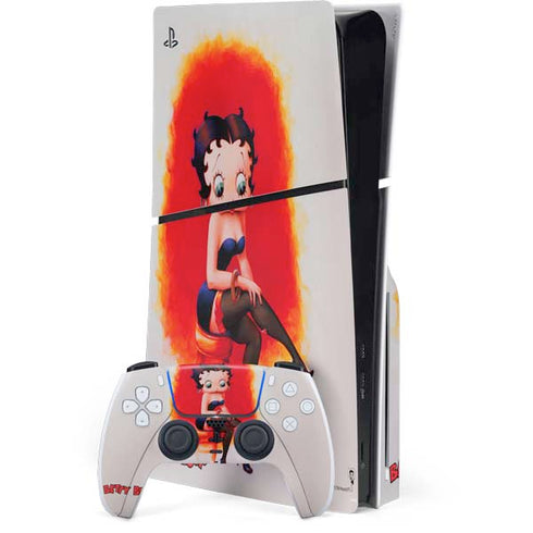 Betty Boop Stockings PlayStation PS5 Skins