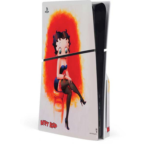 Betty Boop Stockings PlayStation PS5 Skins